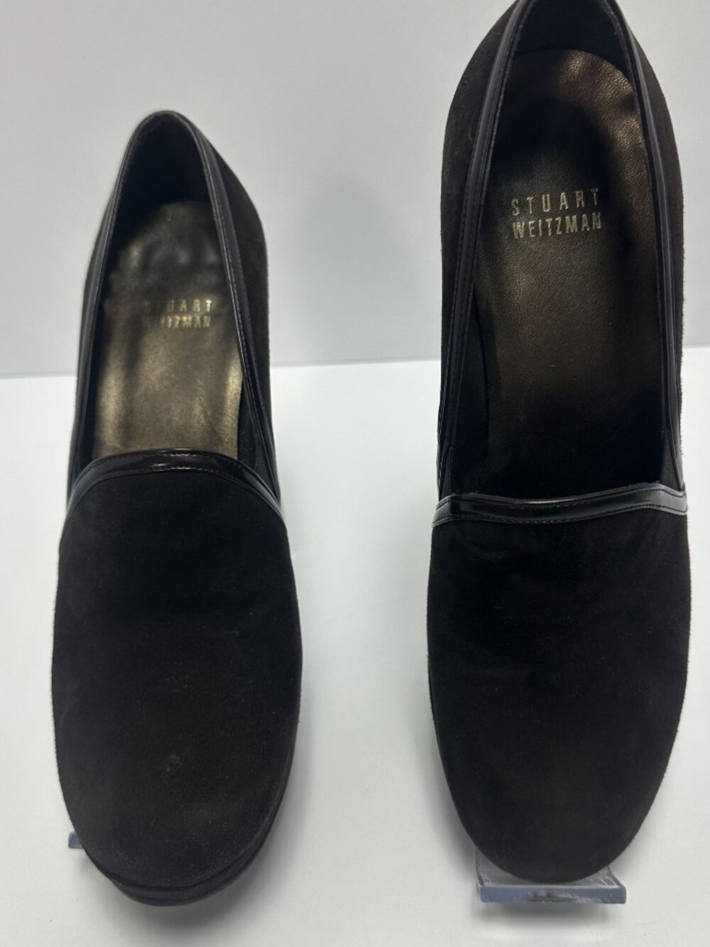 Stuart Weitzman Brown Suede Platform Women's Shoes 7.5 M Heels